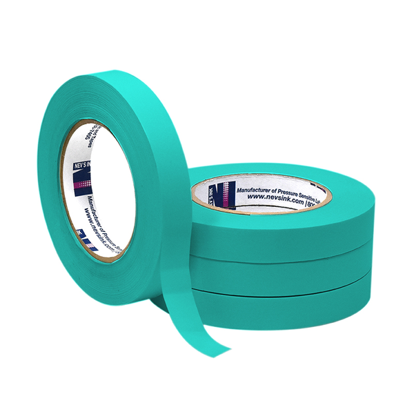 Nevs 3/4" wide x 60yd Aqua Labeling Tape T-750-Aqua